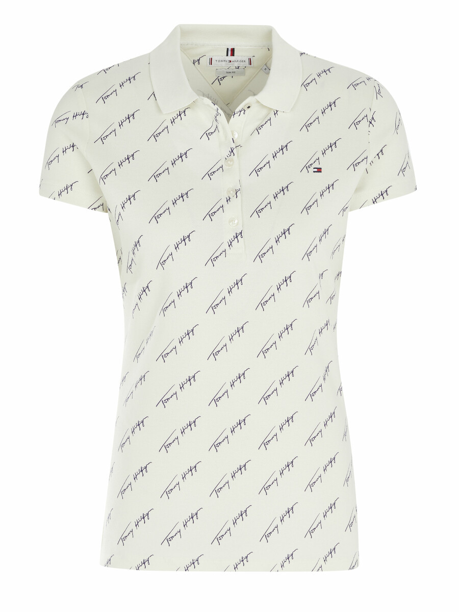 

Рубашка поло Tommy Hilfiger, белый