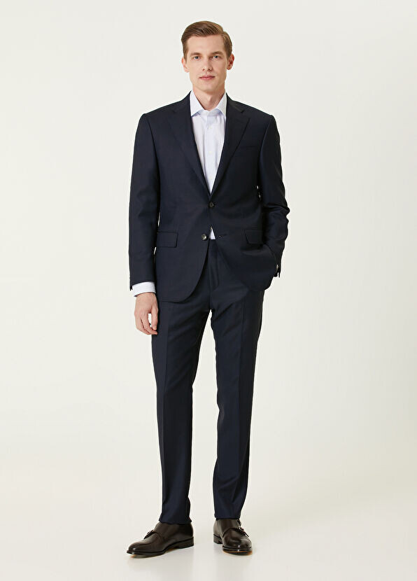 

Шерстяной костюм Corneliani, синий