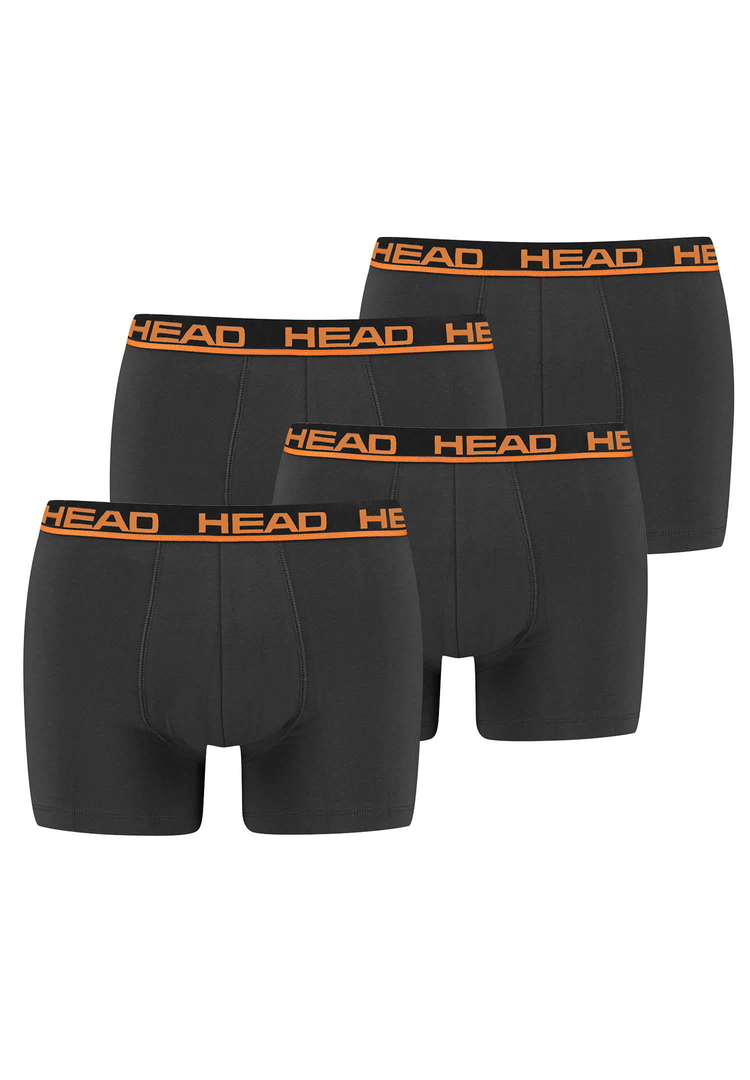 Боксеры HEAD Boxershorts Head Basic Boxer 4P, цвет 862 - dark shadow