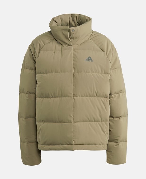 

Пуховик adidas, хаки