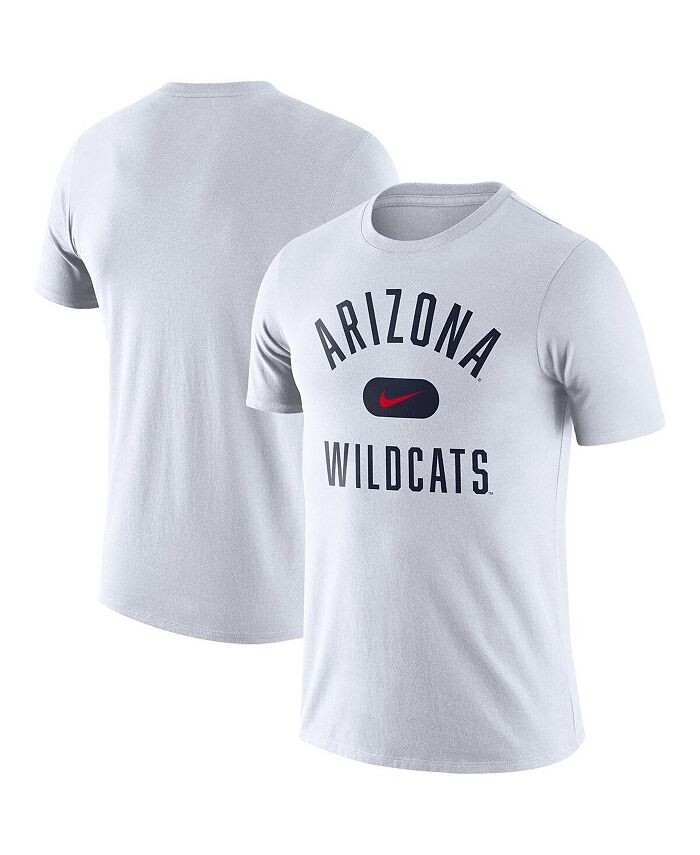 

Мужская белая футболка Arizona Wildcats Team Arch Nike, белый