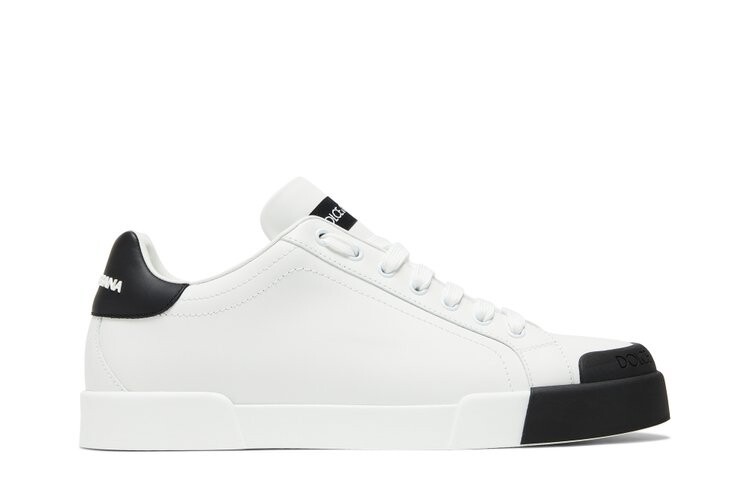 

Кроссовки Dolce & Gabbana Portofino Low 'White Black', белый