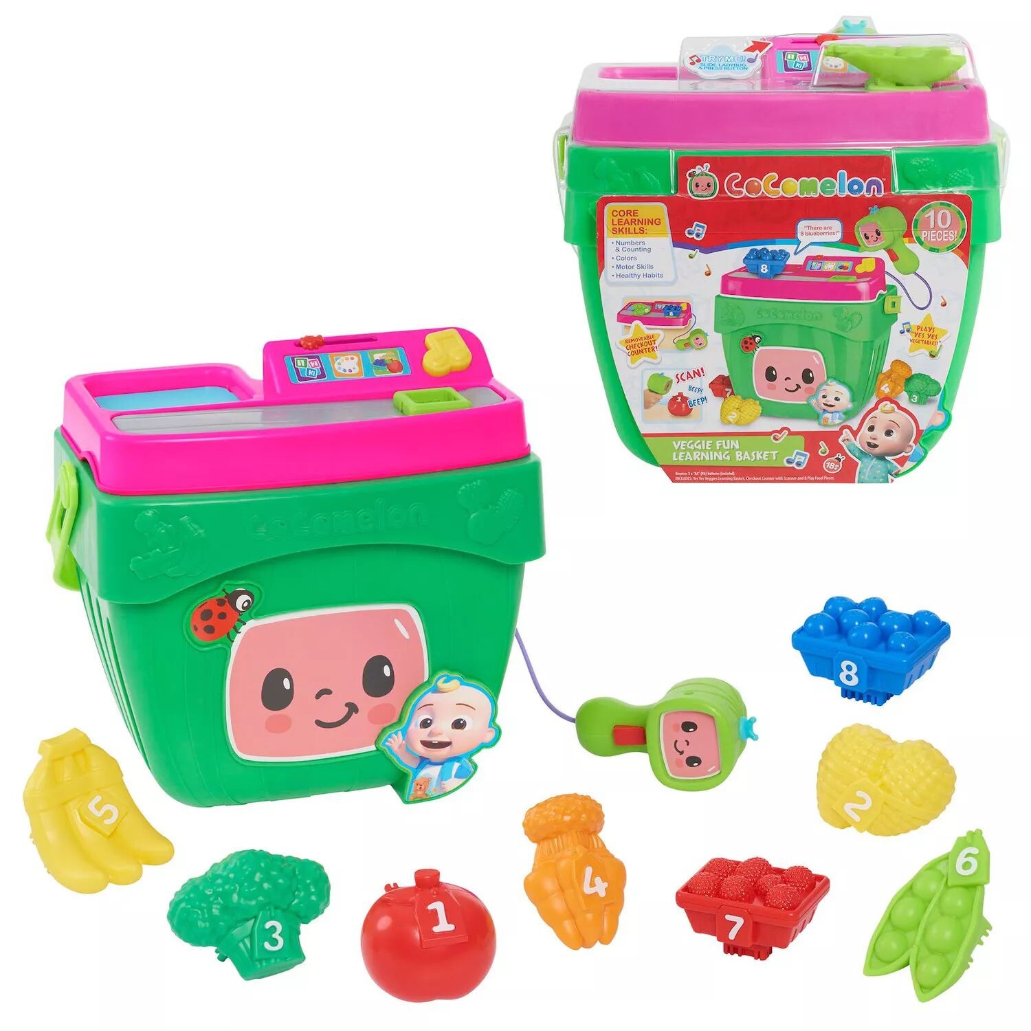 

Обучающая корзина Just Play CoComelon Veggie Fun Just Play