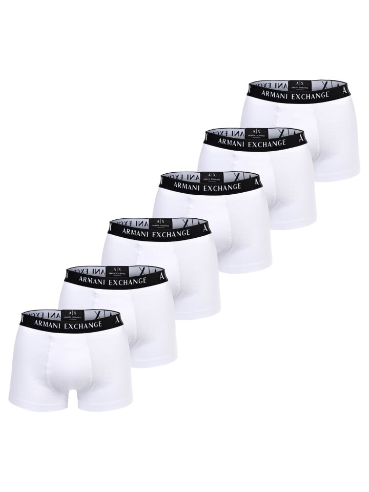 

Боксеры Armani Exchange short 6er Pack, белый