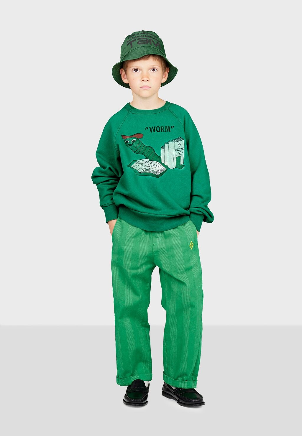 

Толстовка SHARK UNISEX THE ANIMALS OBSERVATORY, цвет green