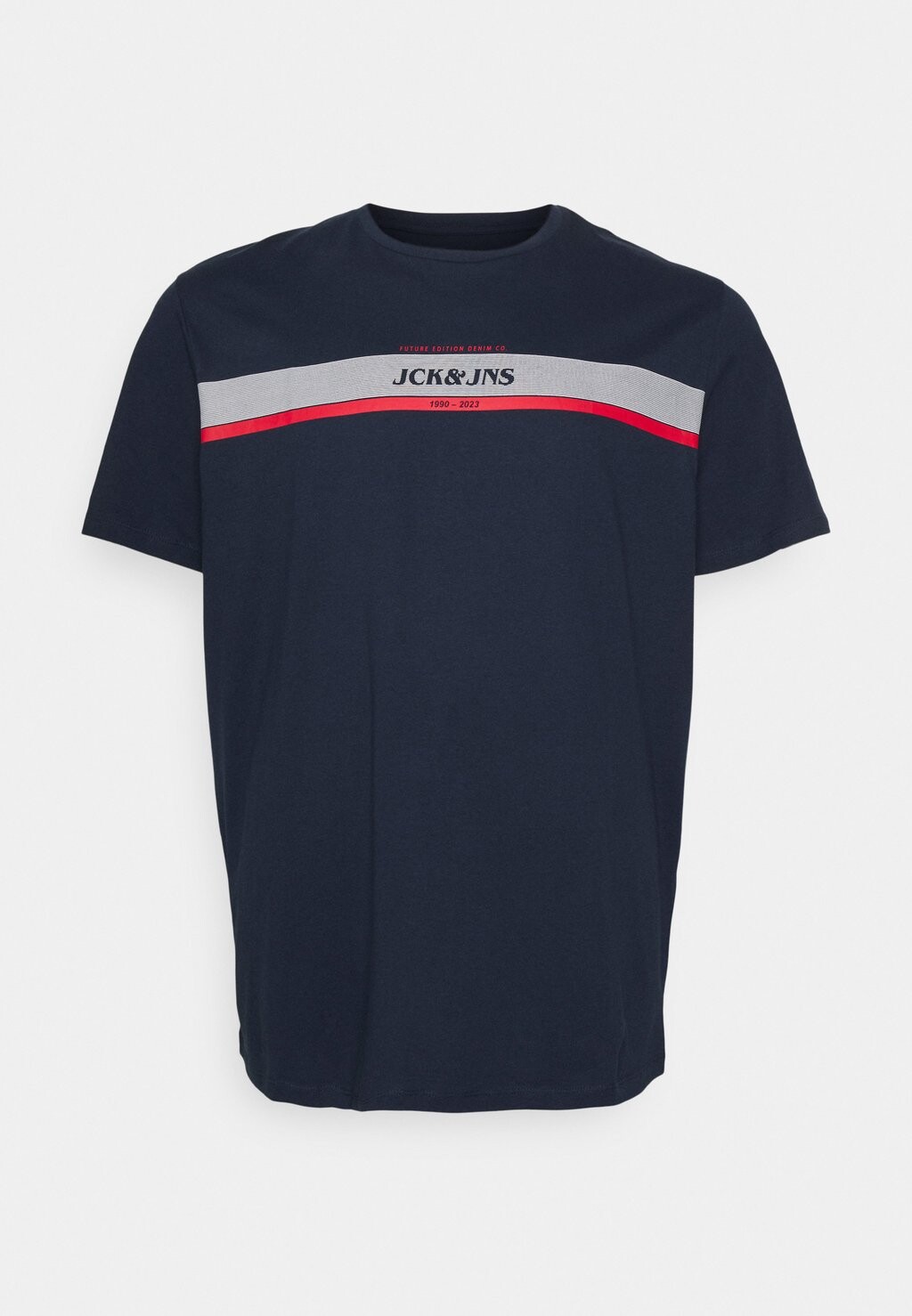 

Футболка с принтом Jack & Jones, темно-синий