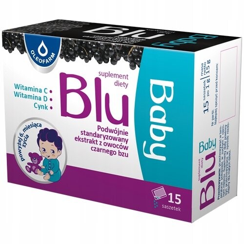 

Blu Baby Oleofarm, для иммунитета у детей от 6 месяцев и старше