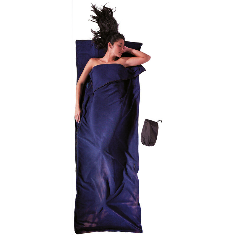 

Спальный мешок из микрофлиса Cocoon, синий