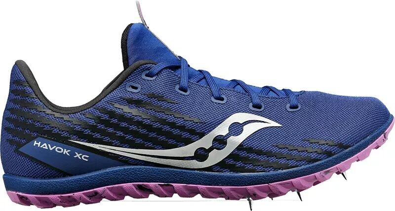 

Женские кроссовки Saucony Kilkenny Havok XC3 для беговых лыж, синий/фиолетовый