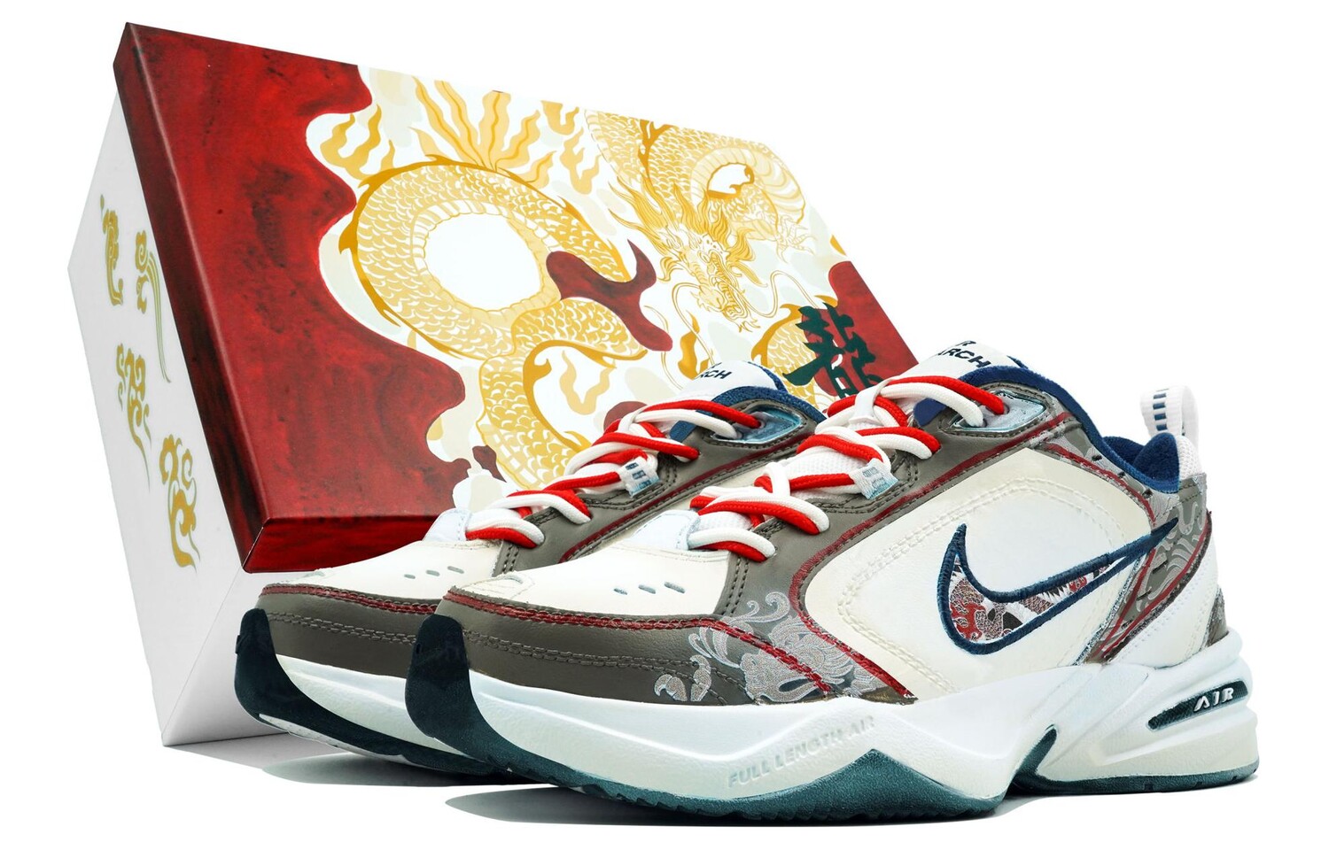

Массивные кроссовки Nike Air Monarch 4 унисекс, White