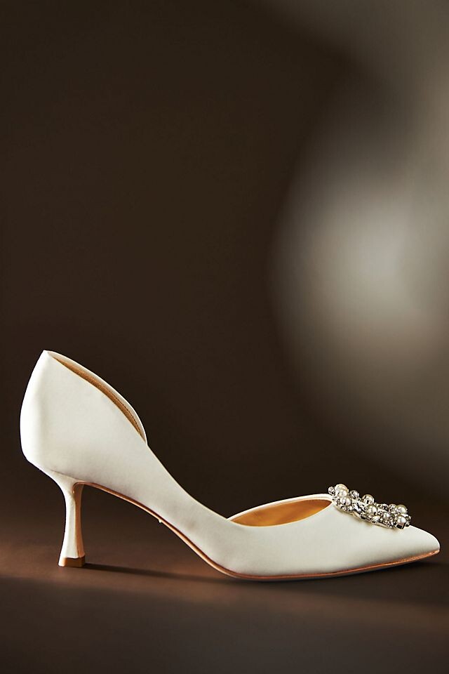 

Туфли Badgley Mischka Fabia на каблуках, белый