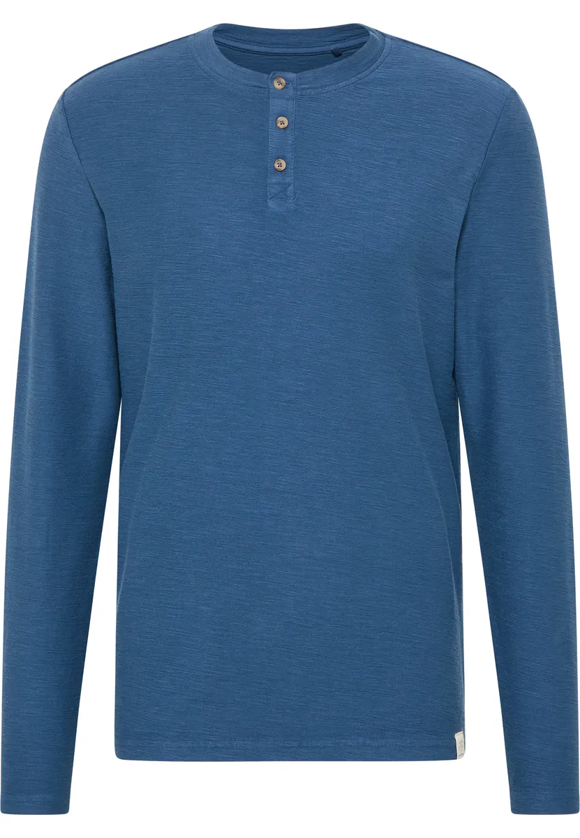 

Футболка MUSTANG Henley "Style Adrian C Henley", синий
