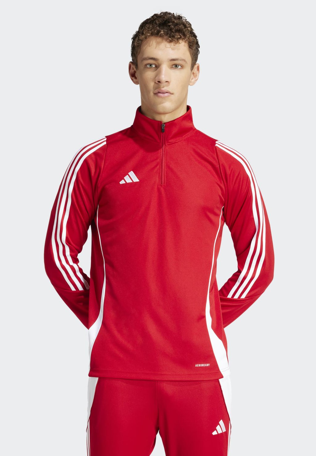 Рубашка с длинными рукавами TIRO24 TRAINING adidas Performance, цвет team power red white