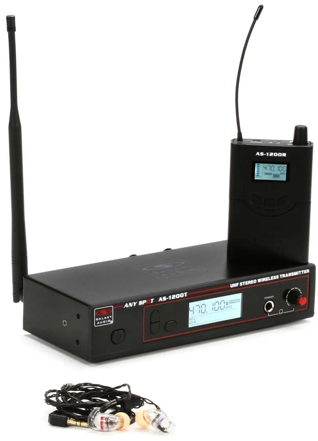 

Беспроводной персональный монитор Galaxy Audio AS-1206P4 — диапазон P4