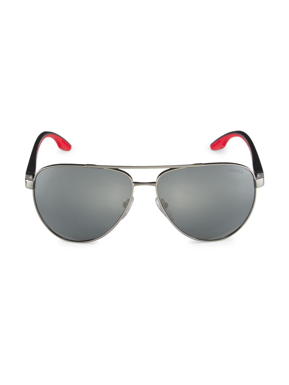 

Металлические солнцезащитные очки Pilot 61MM Prada Sport