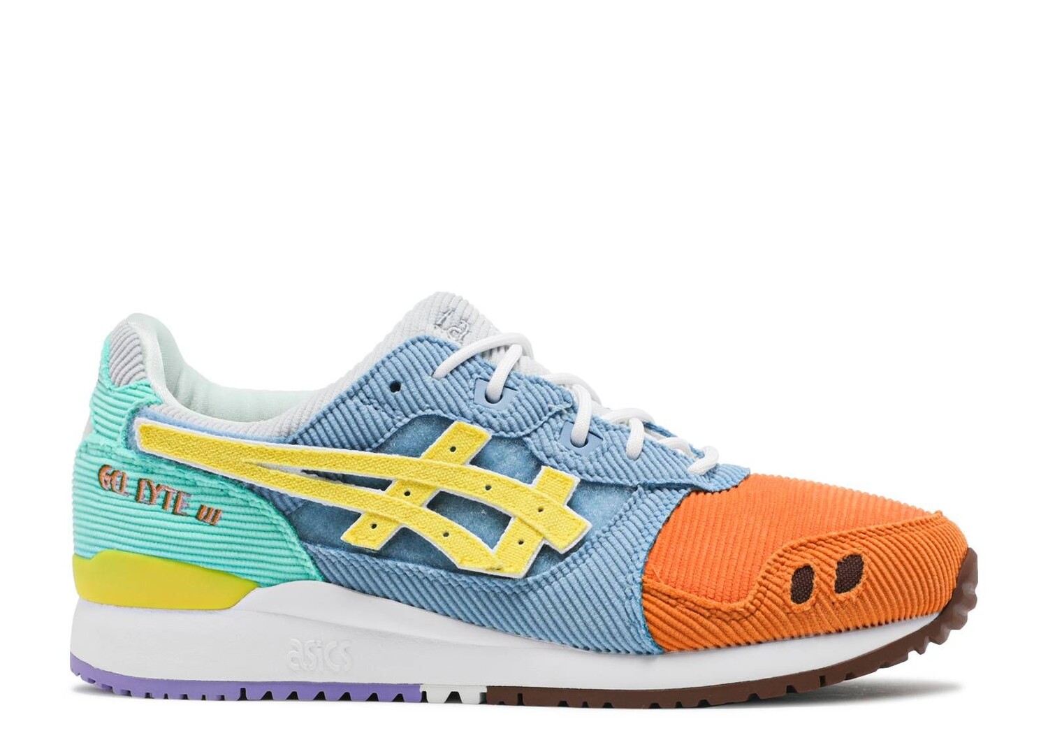 

Кроссовки ASICS Sean Wotherspoon X Atmos X Gel Lyte 3 'Corduroy', разноцветный