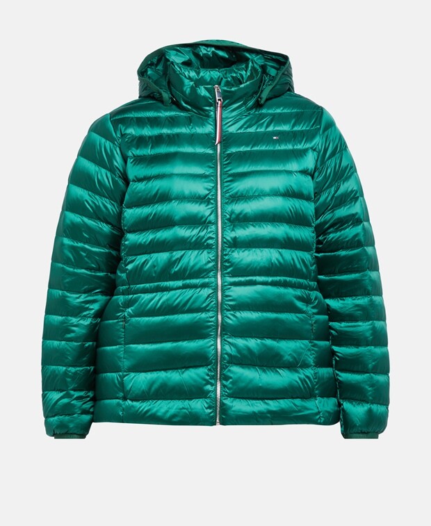 

Мягкий пуховик Tommy Hilfiger Curve, зеленый