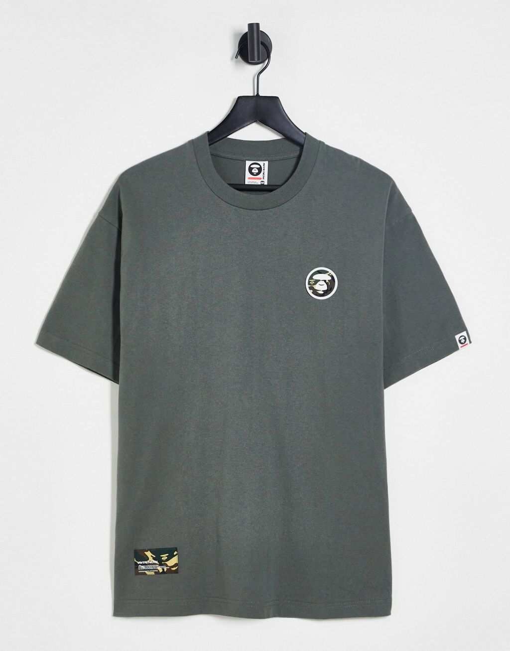 

Серая футболка Aape By A Bathing Ape now