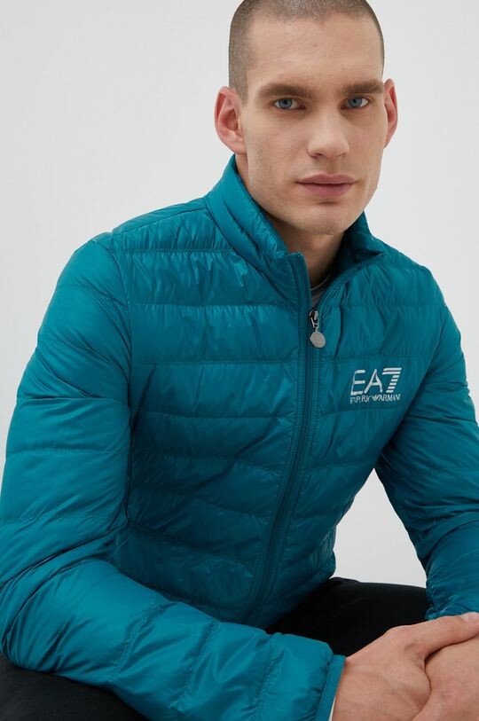 

Пуховик EA7 Emporio Armani, синий