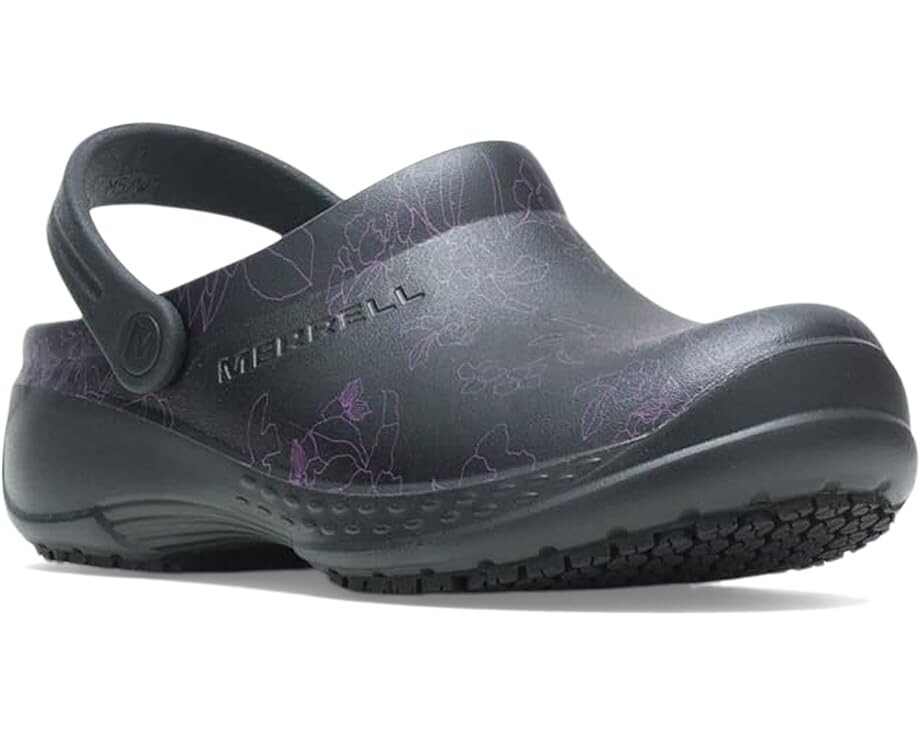 

Сабо Merrell Work Encore Service Pro, цвет Black/Plum