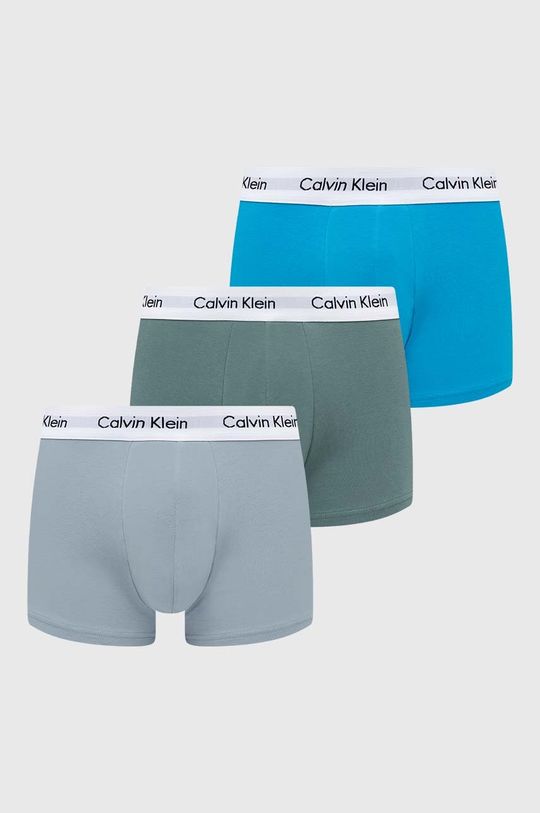 Комплект из трех боксеров Calvin Klein Underwear, синий комплект из трех боксеров calvin klein underwear синий