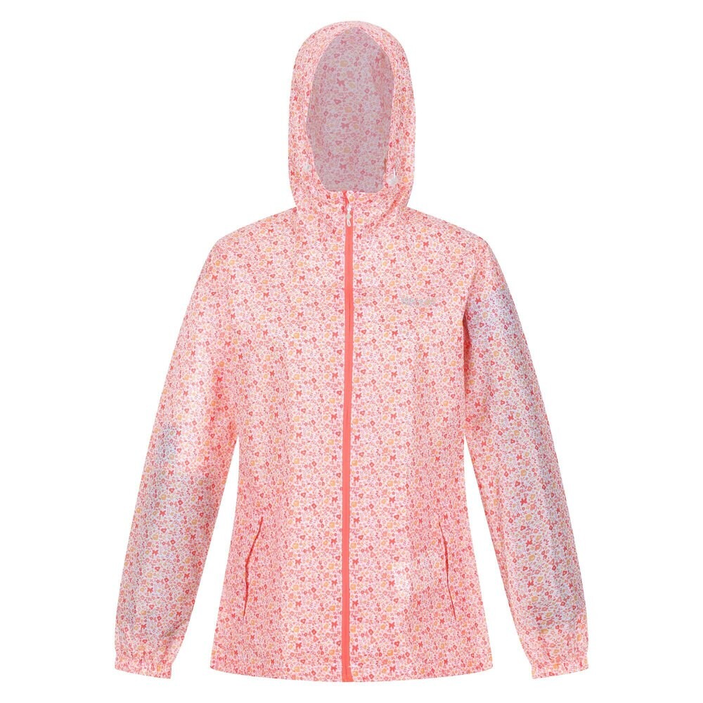 

Куртка Regatta Pack It Ditsy Print Waterproof, оранжевый