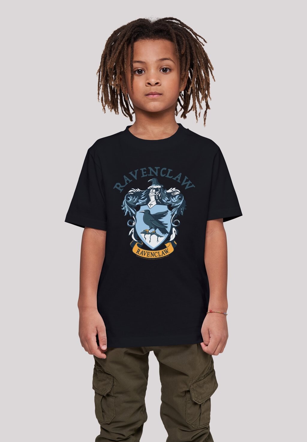 

Футболка с принтом HARRY POTTER RAVENCLAW CREST F4NT4STIC, цвет black