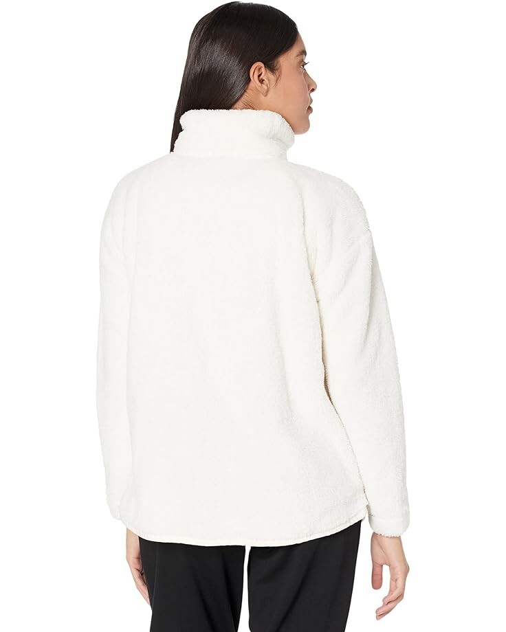 

Пуловер H Halston Zip Neck Hoodie Pullover, цвет Chalk