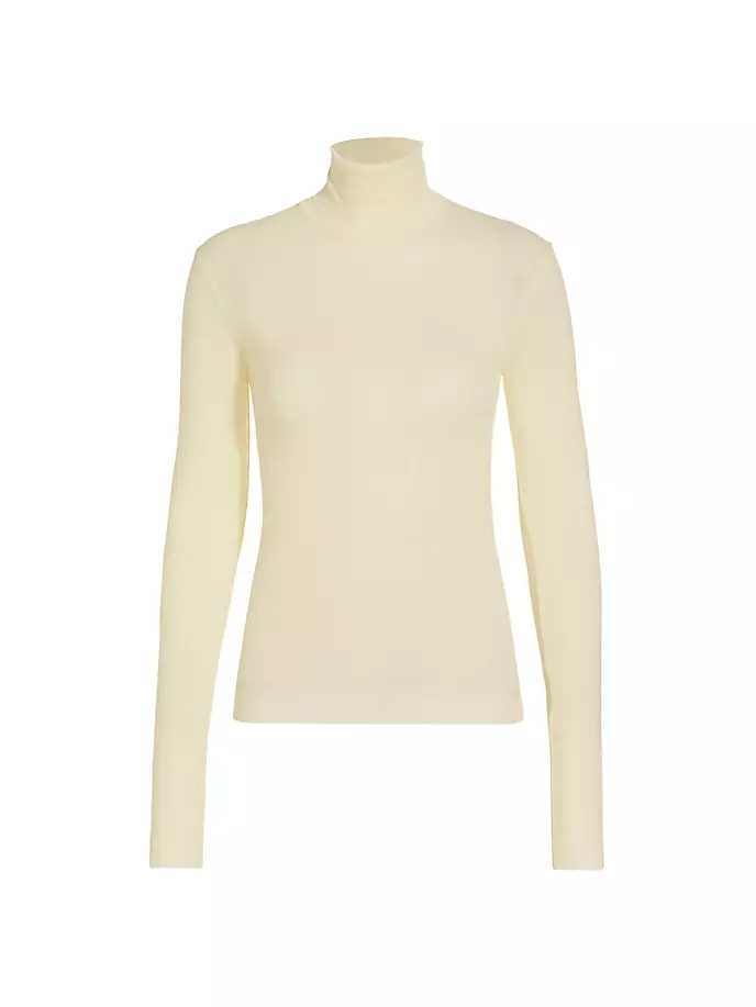 

Водолазка из мериносовой шерсти Róhe, цвет off white