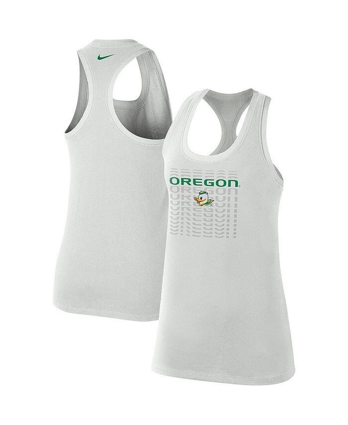 

Женская серая майка Oregon Ducks Game Time Nike, цвет Gray