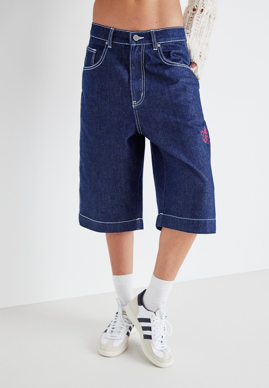 

Джинсовые шорты Jaded London JUMBO JORTS, цвет mid wash