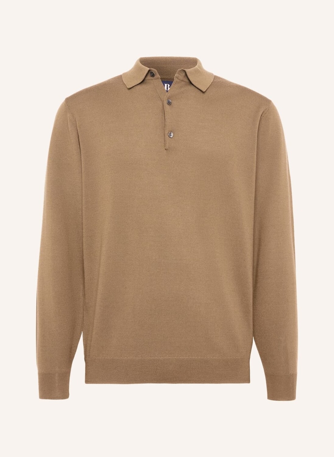 

Рубашка поло BOGGI MILANO Strick Regular Fit, коричневый