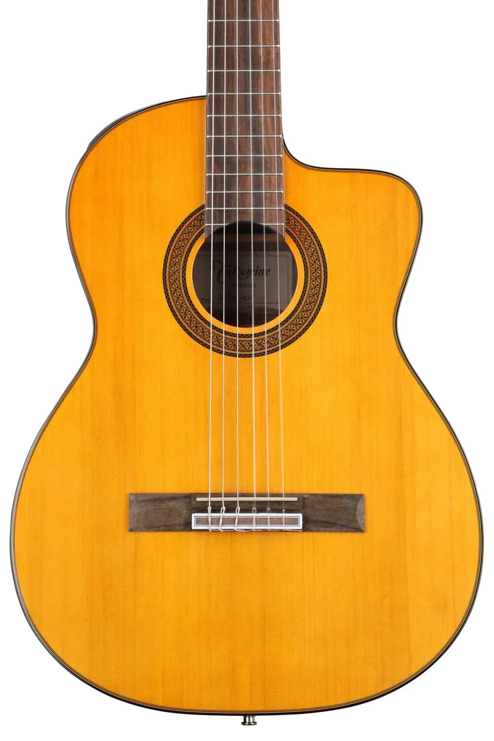 

Акустически-электрическая гитара Takamine GC5CE с нейлоновыми струнами - натуральный цвет