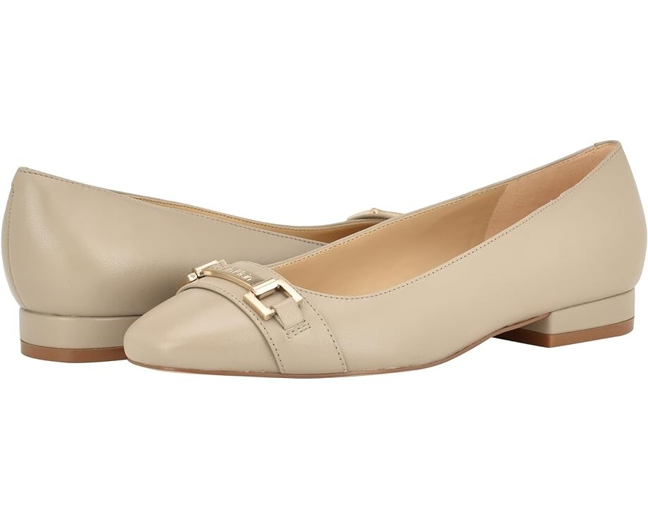 

Балетки Calvin Klein Crystil, цвет Taupe Leather