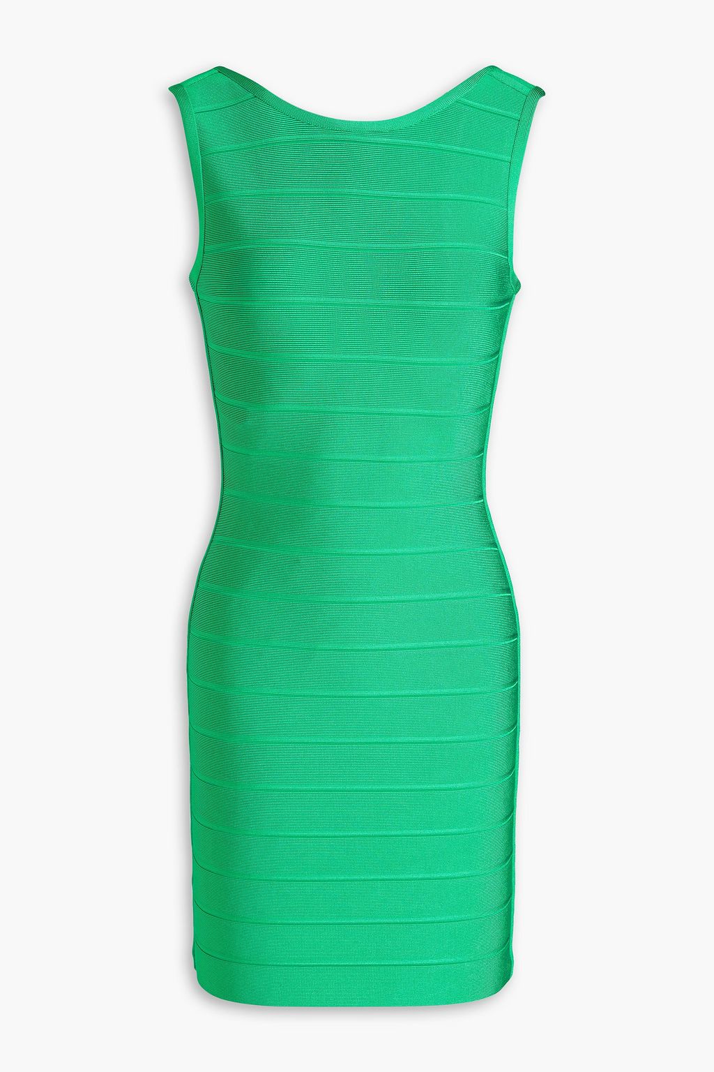 Бандажное мини-платье HERVÉ LÉGER, зеленый