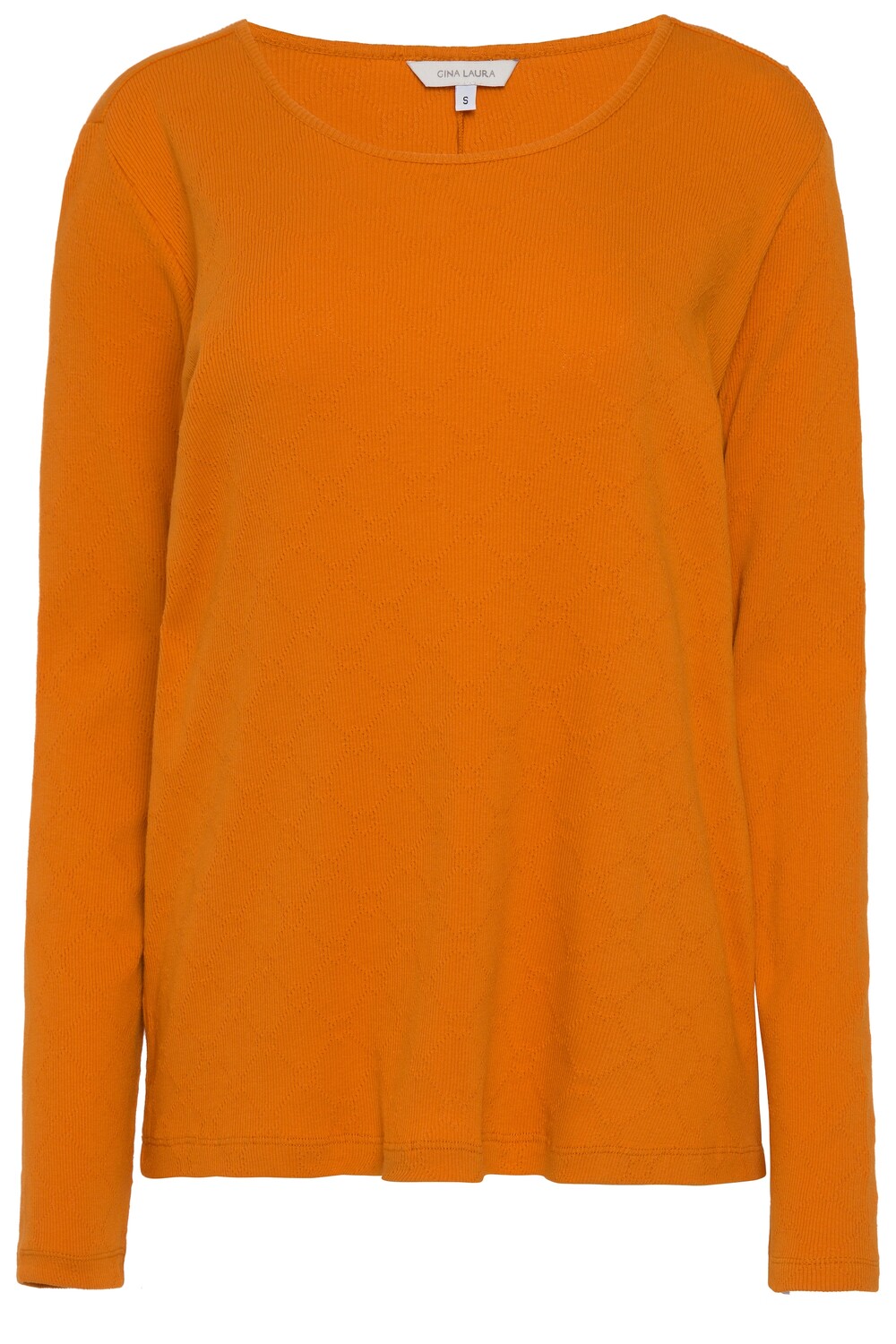 

Лонгслив Gina Laura, цвет helle mandarine