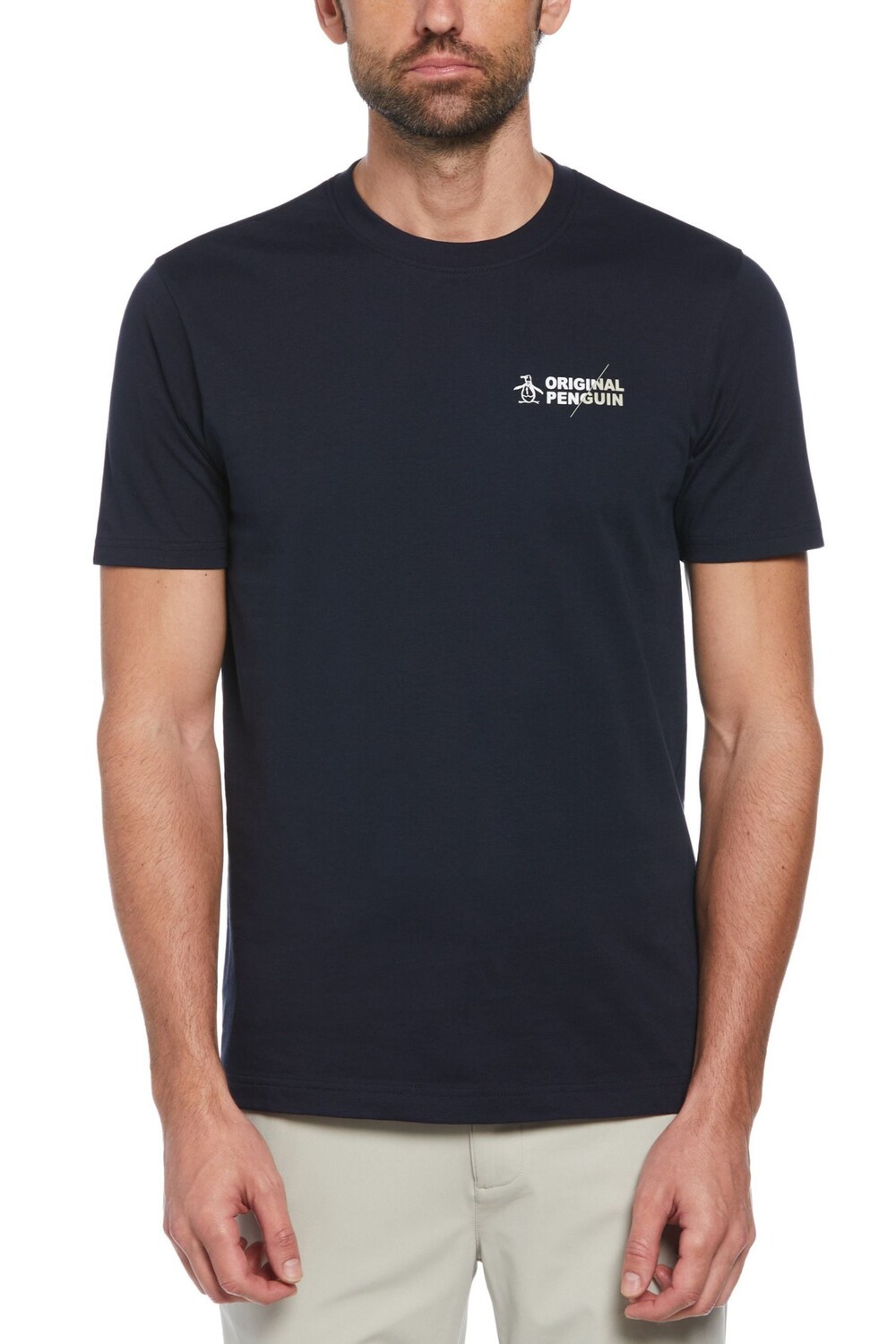 

Футболка с короткими рукавами и логотипом Spliced Pete Original Penguin, синий