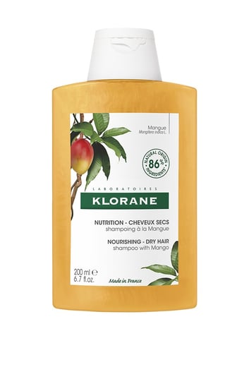 Питательный шампунь с манго для сухих волос, 200 мл Klorane масло klorane манго для сухих волос 100 мл