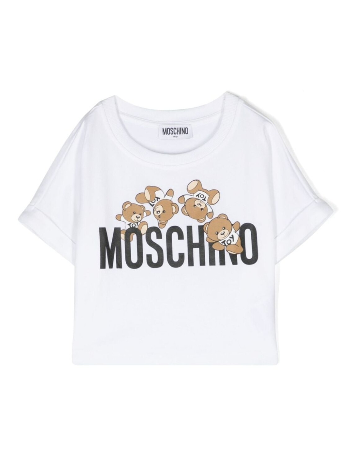 

Moschino Kids футболка Teddy Bear, белый