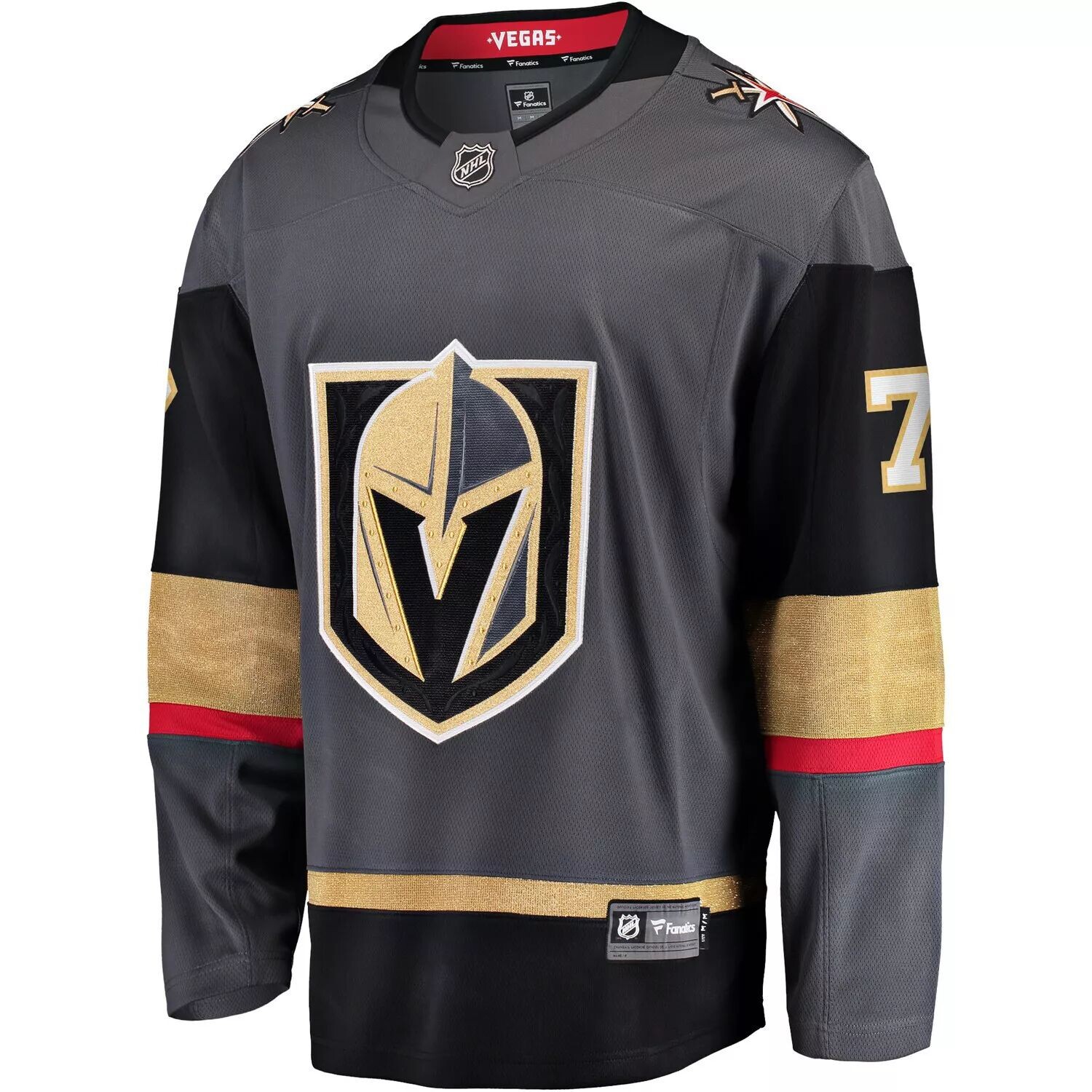 

Мужская футболка Fanatics Branded Alex Pietrangelo Grey Vegas Golden Knights Home Premier Breakaway Player