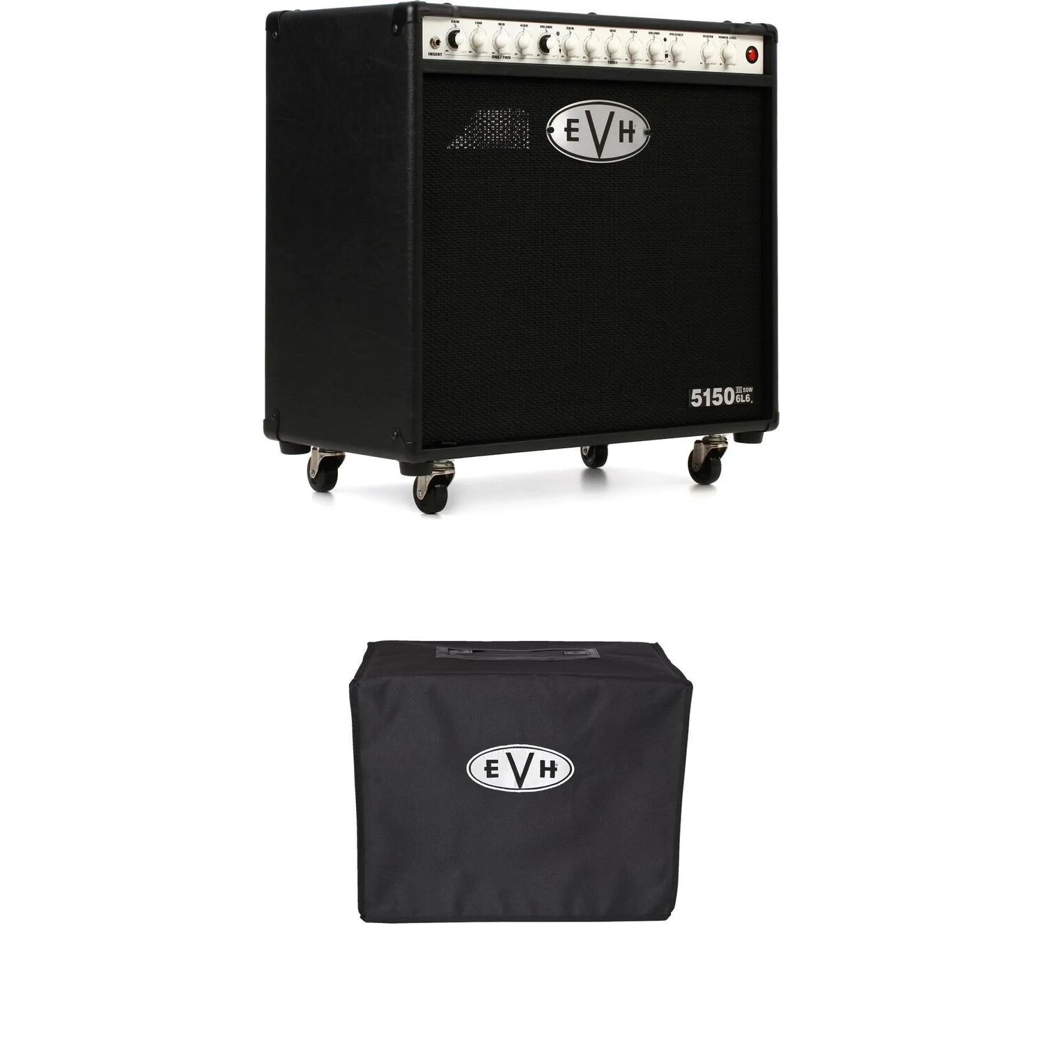 

Новый ламповый комбоусилитель EVH 5150III 1x12 дюймов, 50 Вт — черный