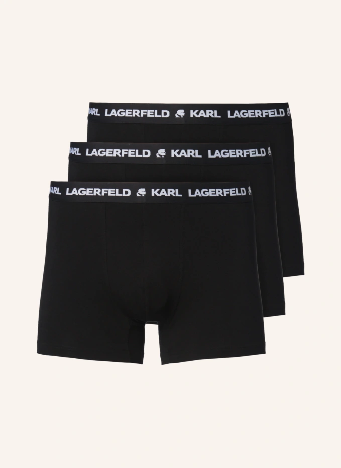 

Комплект из 3 боксеров Karl Lagerfeld, черный