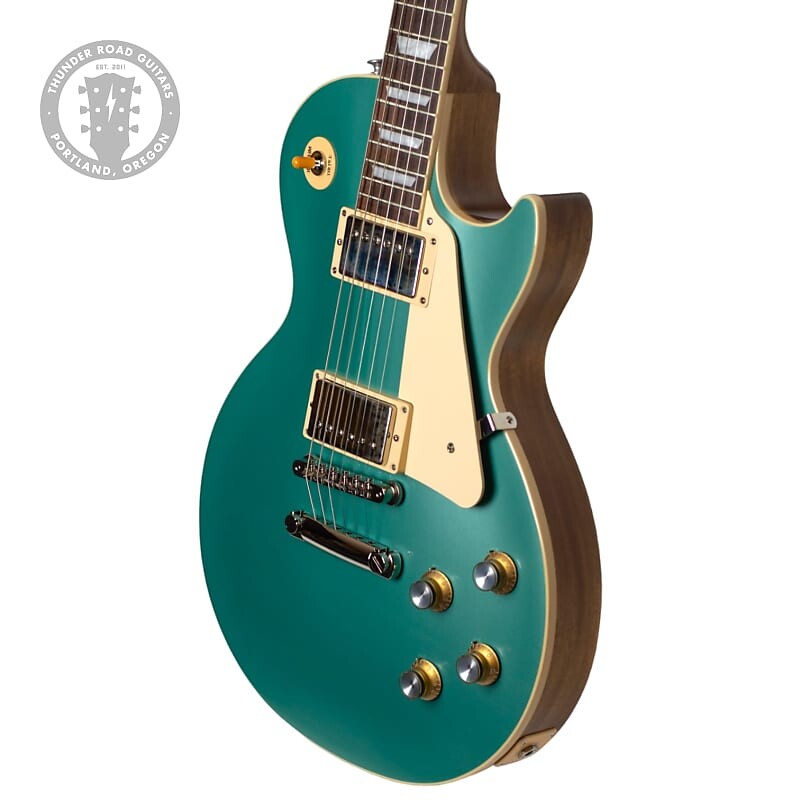 

Электрогитара Gibson '60s Les Paul Standard Nitro Plain Top Inverness Green