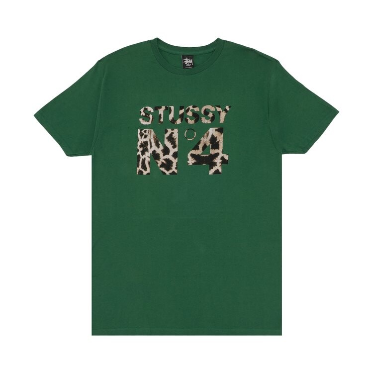 

Футболка Stussy Giraffe No.4 'Green', зеленый