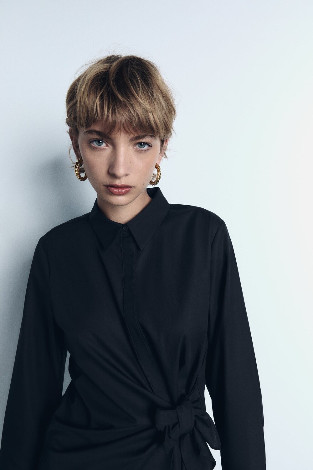 

Серьги-кольца Zara, золотой