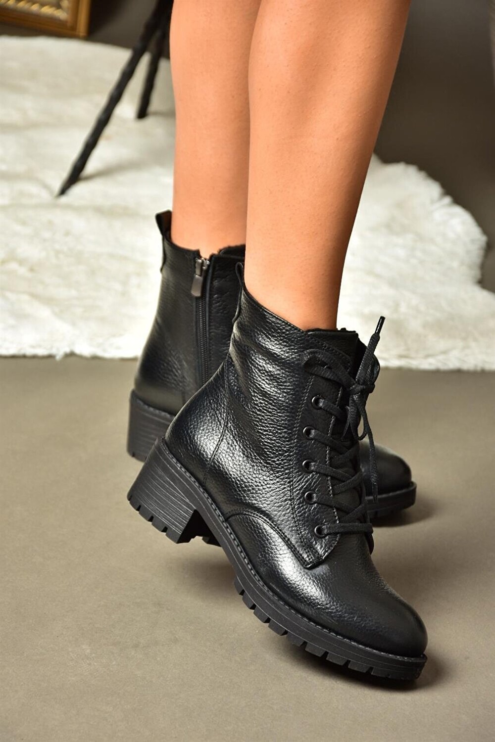 

R5550541 Черные женские ботинки Fox Shoes, Черный
