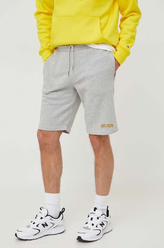 

Хлопковые шорты August Pepe Jeans, серый