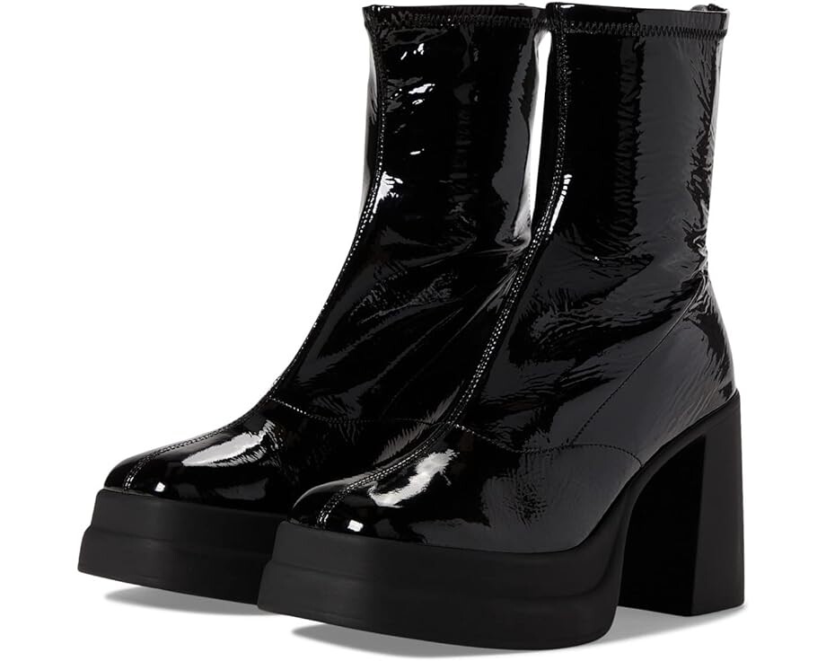 

Ботинки Free People Double Stack Platform Boot, цвет Black Patent