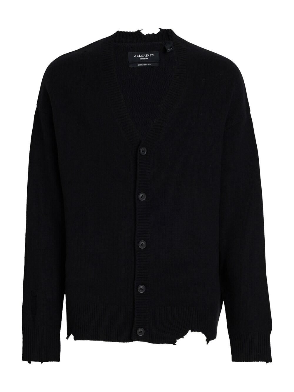 

Вязаный кардиган Allsaints VICIOUS, черный