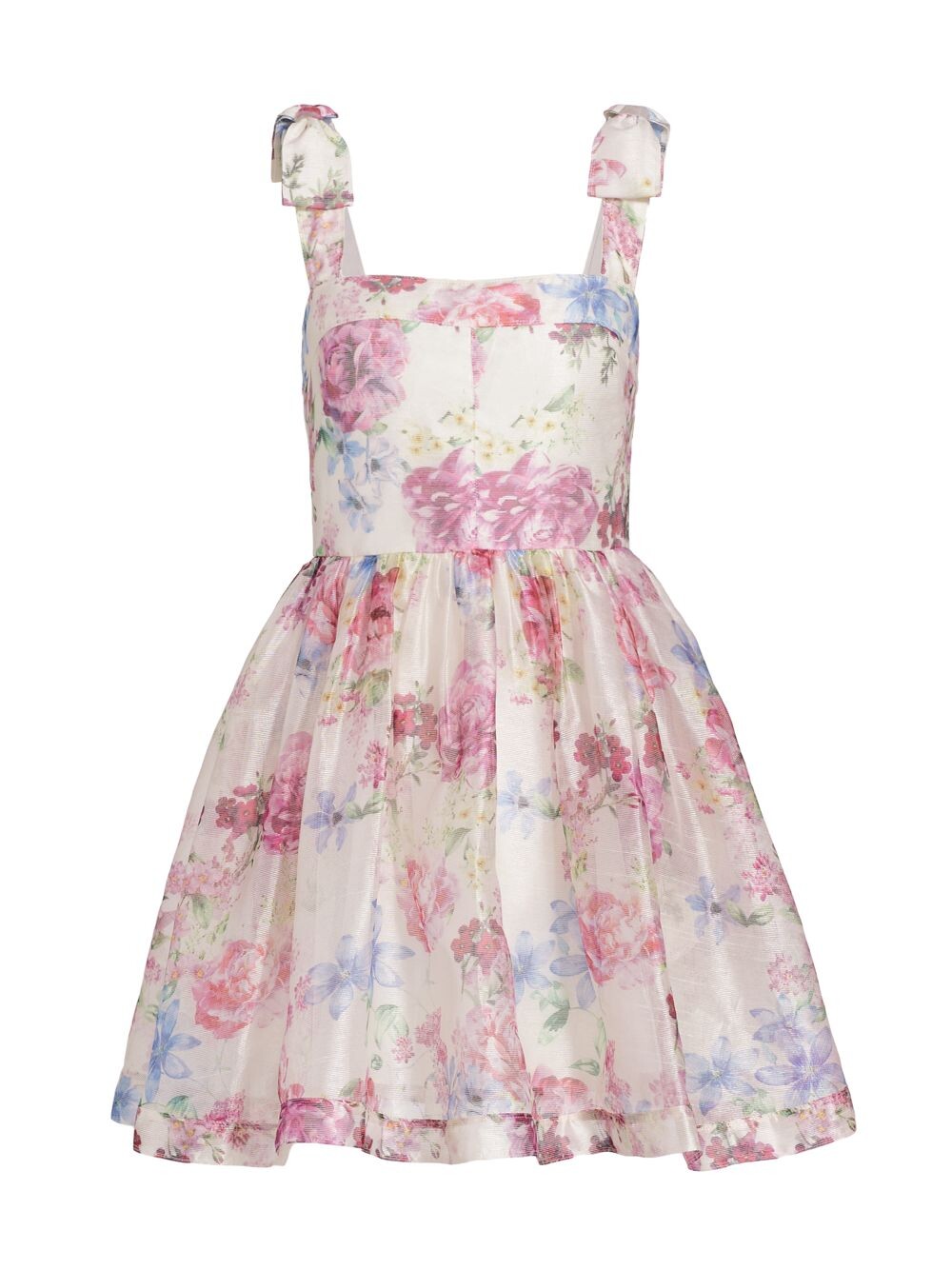 

Расклешенное мини-платье Peony ML Monique Lhuillier